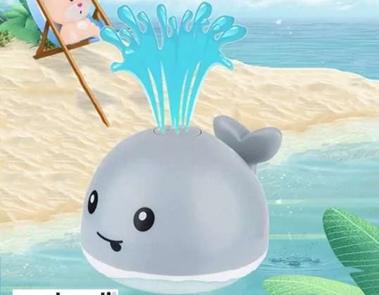 Whale-shaped bath toy waterproof SLOSHY