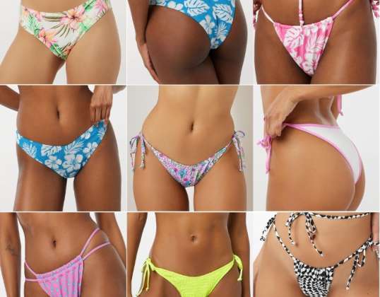 Diverse partij slipjes en bikini's groothandel. Online verkoop