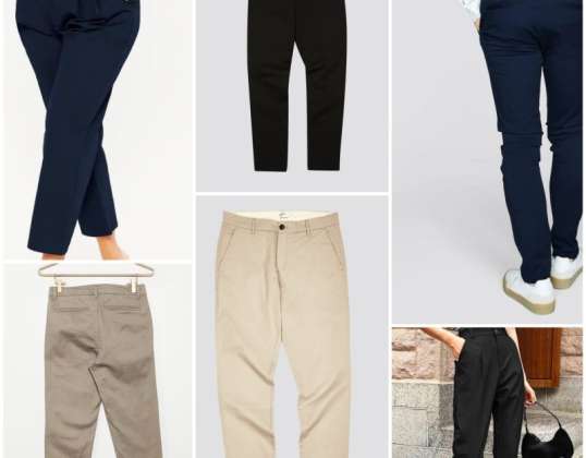 Cubus Großhandel Anzughosen für Damen und Herren in verschiedenen Modellen. Verschiedenes Los