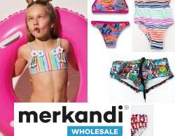Großhandelscharge von Kinderbadebekleidung von mehr als 10 Marken