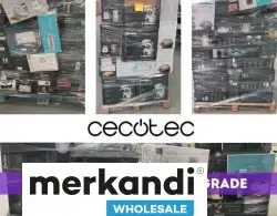 Cecotec Appliance Return Offers - Grade A and B for Export - 230 Units on 4 Pallets