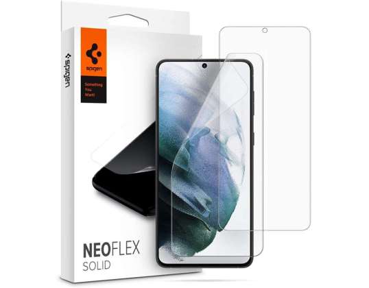 2x Spigen Neo Flex Solid Case Friendly voor Galaxy S21