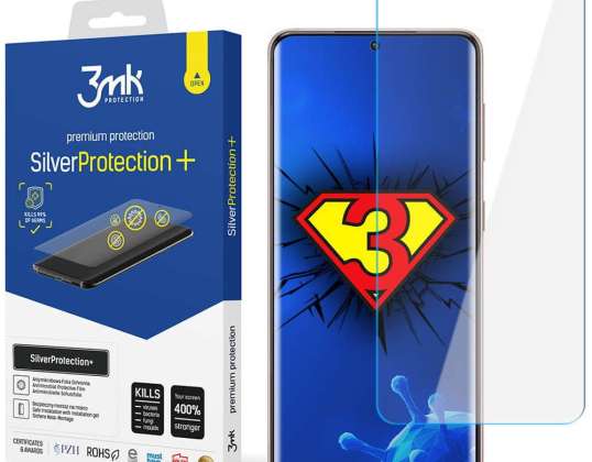 Ezüst védelem 3mk 7H teljes képernyős vírusfilm Samsung G számára