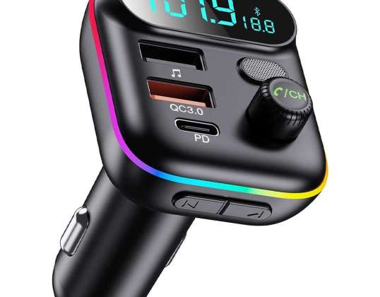 Car Charger Alogy FM Transmitter Bluetooth 5.0 Memory Card
