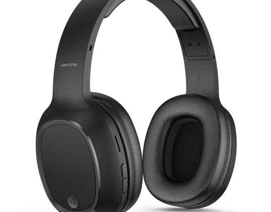 WK Design Wireless Bluetooth Headphones Black M8 Black