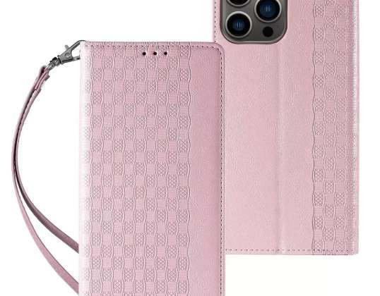 Magnet Strap Case Case para iPhone 12 Pro Cover Wallet Mini Lanyard