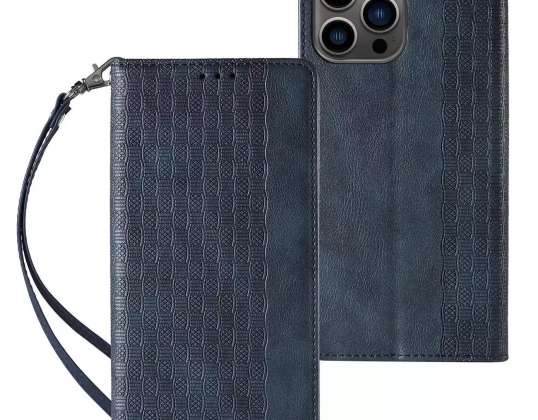 Magnet curea caz de caz pentru iPhone 12 Pro Cover Wallet Mini Lanyard