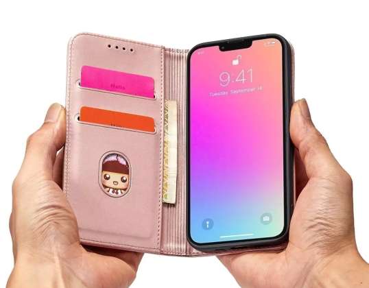 Pouzdro na magnetickou kartu pro iPhone 13 Pro Max Card Wallet Case