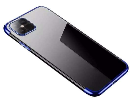 Διαφανής θήκη τζελ θήκης χρώματος με μεταλλικό πλαίσιο για iPhone 13 mi