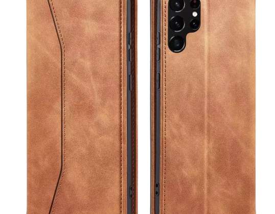 Magnet Fancy Case Case Hülle für Samsung Galaxy S22 Ultra Wallet Cover n