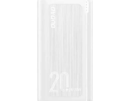 Dudao powerbank 20000 mAh Power Delivery 20 W Quick Charge 3.0 2x USB