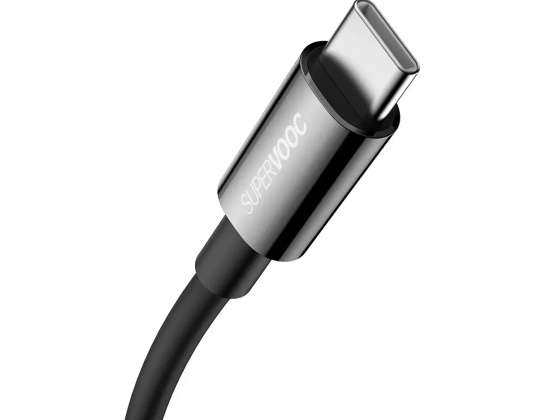 Baseus Superior serijos kabelis SUPERVOOC USB A į USB C 65W 1m juoda