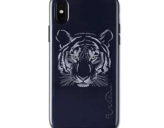 Wilma Savanna Tiger iPhone X / Xs čierna / čierna