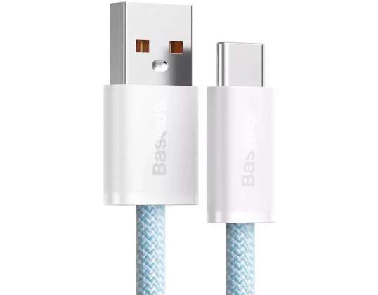 USB to USB C Cable Baseus Dynamic Series 100W 2m blue