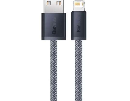 USB kábel pre Lightning Baseus Dynamic Series 2.4A 2m šedá