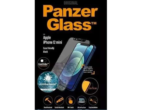 PanzerGlass E2E Microfracture für iPhone 12 Mini 5 4" CamSlider C