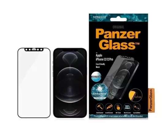 PanzerGlass E2E proti oslnění sklo pro iPhone 12/12 Pro Case Friendly Ant