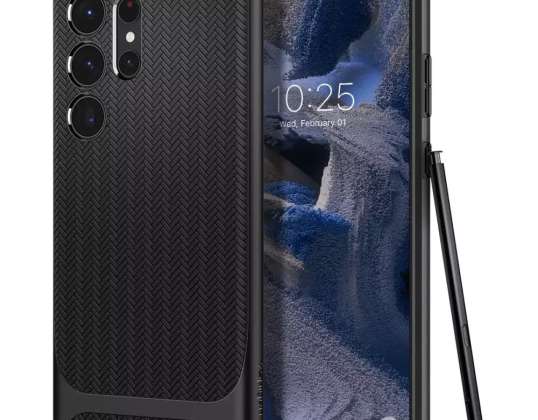Spigen Neo Hybrid Handyhülle für Samsung Galaxy S23 Ultra Schwarz