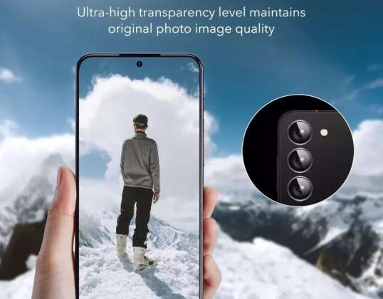 Set di protezione ESR in vetro temperato 2 per Samsung Galaxy S23 Plus c