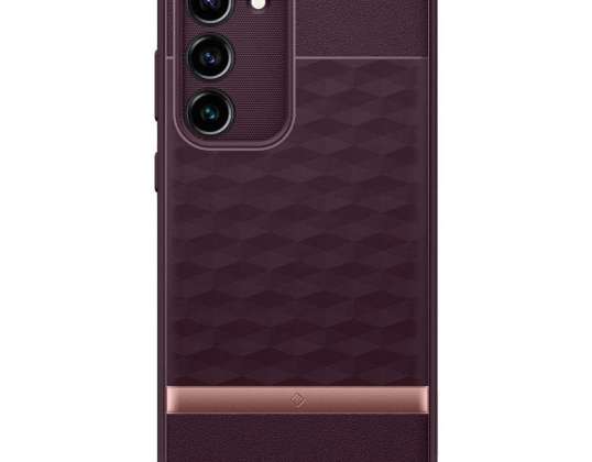 Case Caseology parallax for Samsung Galaxy S23 burgundy