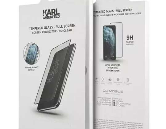 Szkło hartowane Karl Lagerfeld KLSPN61TR do Apple iPhone 11 6 1&quot; / Xr