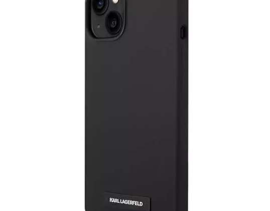 Karl Lagerfeld Case KLHMP14MSLMP1K para iPhone 14 Plus 6 7" hardcase Sil