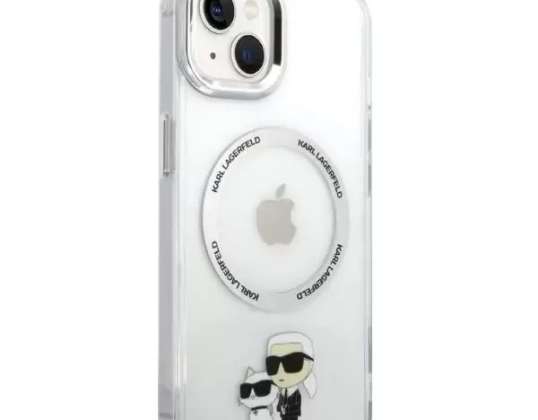 Karl Lagerfeld Case KLHMP14MHNKCIT para iPhone 14 Plus 6 7" estuche rígido Ico