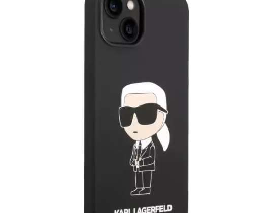 Cazul Karl Lagerfeld KLHCP14MSNIKBCK pentru Apple iPhone 14 Plus 6 7 "hardc