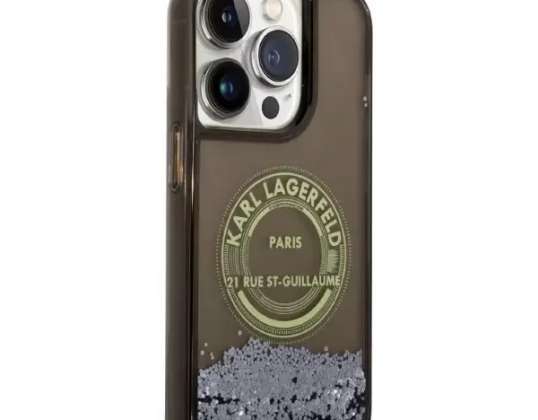 Case Karl Lagerfeld KLHCP14LLCRSGRK para iPhone 14 Pro 6 1" hardcase Liq