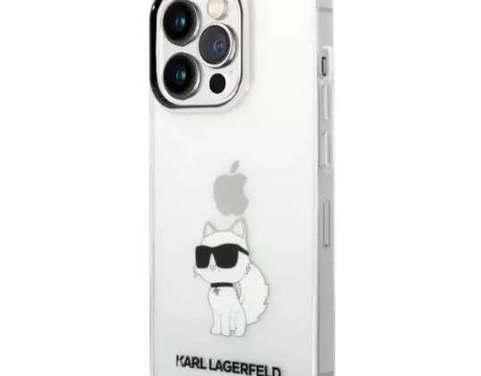 Funda Karl Lagerfeld KLHCP14LHNCHTCT para iPhone 14 Pro 6 1" estuche rígido Iko
