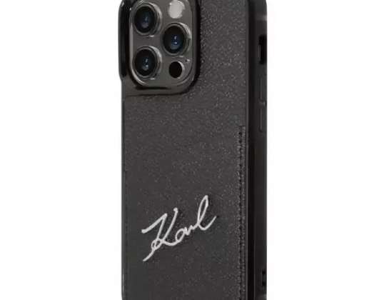 Case Karl Lagerfeld KLHCP14LCSSK for iPhone 14 Pro 6 1" hardcase Signat