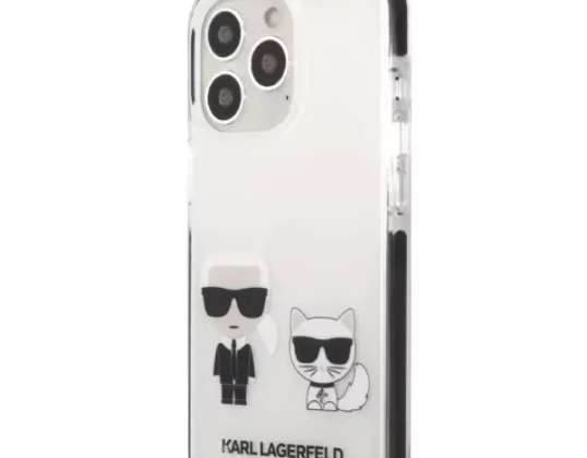 Hülle Karl Lagerfeld KLHCP13XTPEKCW für iPhone 13 Pro Max 6 7" Hardcase