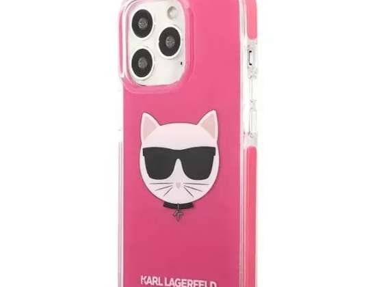 Karl Lagerfeld -kotelo KLHCP13XTPECPI iPhone 13 Pro Max 6 7 tuuman kovakotelolle