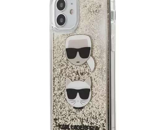 Tok Karl Lagerfeld KLHCP12SKCGLGO iPhone 12 mini 5 4 hüvelykes keménydobozos Liq