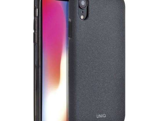 UNIQ Lithos phone case for iPhone Xr black