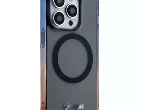 BMW BMHMP14LHTGE Kılıf iPhone 14 Pro için 6.1" sert kılıf Degrade Tampon M