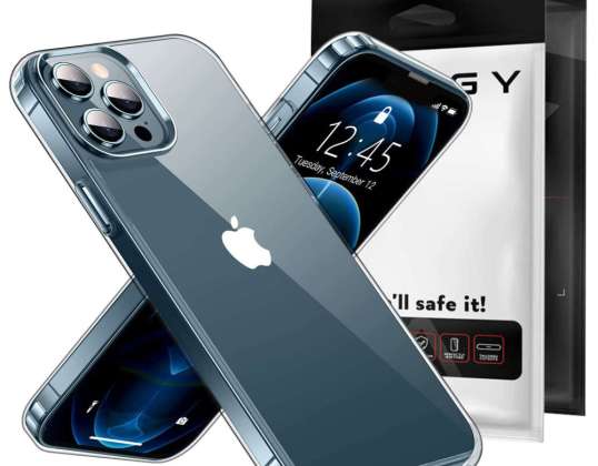 Apple iPhone 12 için Alogy Hybrid Kılıf Süper Şeffaf Kılıf