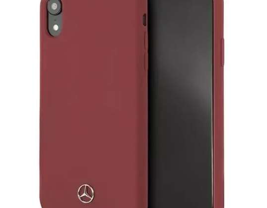 Capa Protetora Mercedes MEHCI61SILRE para Apple iPhone Xr 6 1" vermelho/r