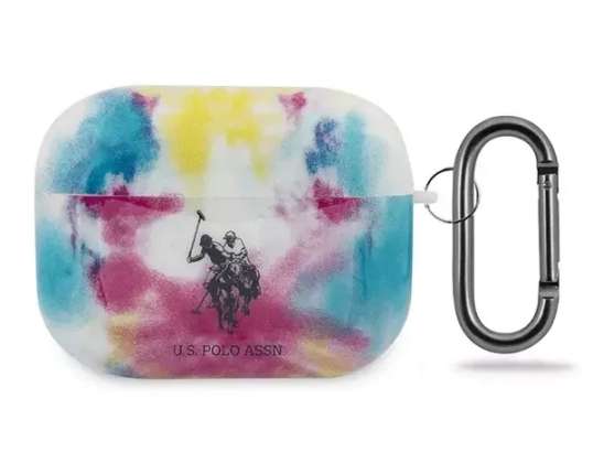 US Polo Tie & Dye Collection Protective Headphone Case for Apple AirPo