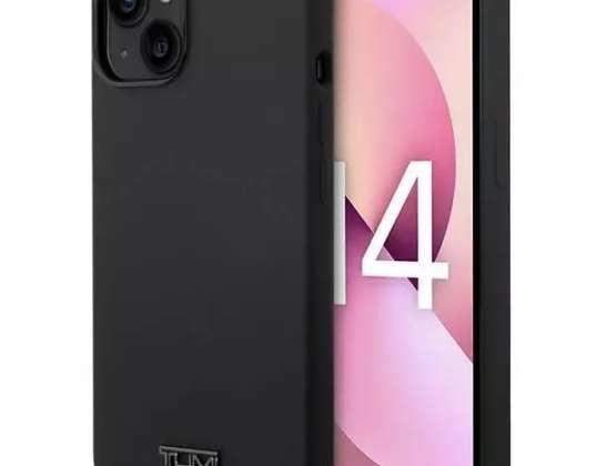 "Tumi Liquid Silicone" kietas dėklas, skirtas "iPhone 14 Plus", juodas