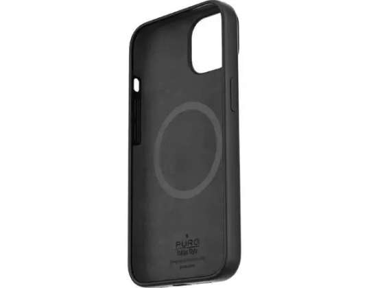 Чехол для телефона Puro ICON MAG MagSafe для iPhone 14 черный/черный