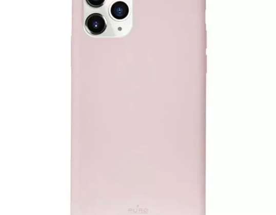 Puro ICON tok iPhone 11 Pro-hoz homok rózsaszín / rózsa