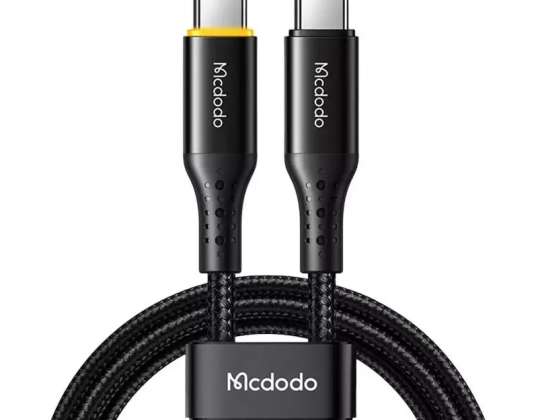 Kábel USB C na USB C Mcdodo CA 3460 PD 100W 1.2m čierny