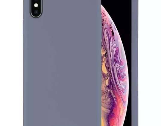 Mercury siliconen telefoonhoesje voor iPhone 14 Pro Max lavendel / lavendel