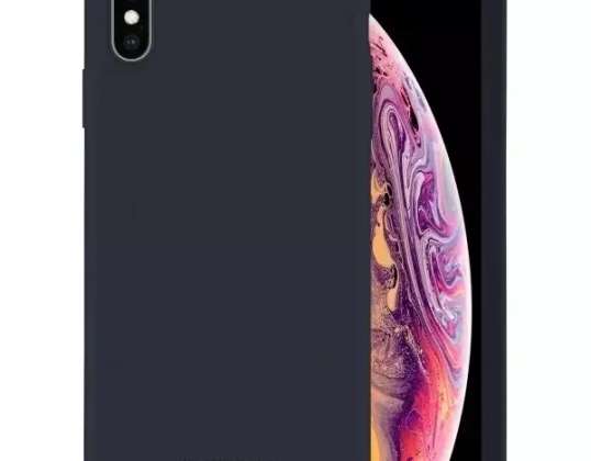 Mercury Silicone Phone Case for iPhone 12/12 Pro navy/navy