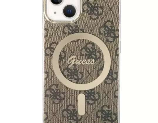 Guess Case GUHMP14SH4STW for iPhone 14 6.1" hardcase 4G MagSafe