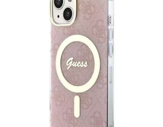 Guess Case GUHMP14MH4STP for iPhone 14 Plus 6.7" hardcase 4G MagSafe