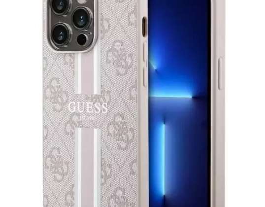 Guess Case GUHMP14LP4RPSP for iPhone 14 Pro 6.1" hardcase 4G Printed St