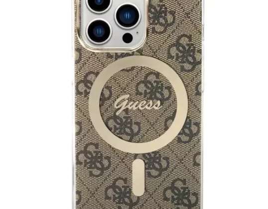 Etui Guess GUHMP13LH4STW do iPhone 13 Pro / 13 6.1&quot; hardcase 4G MagSaf
