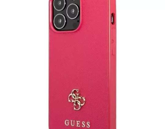 Guess Case GUHCP13LPS4MF for iPhone 13 Pro / 13 6 1" hardcase Saffiano